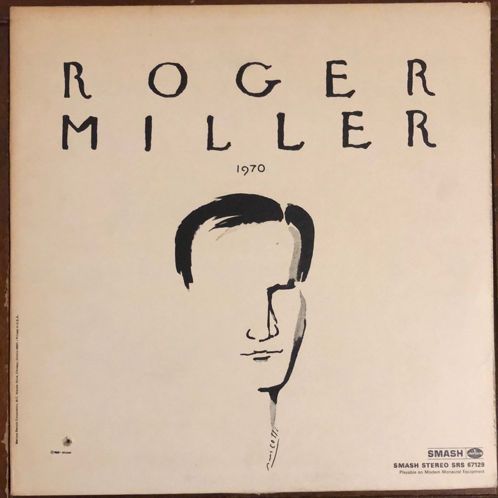 Roger Miller 1970 Vinyl Lp '70